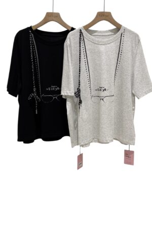 38701 CASUAL LETTER TEE