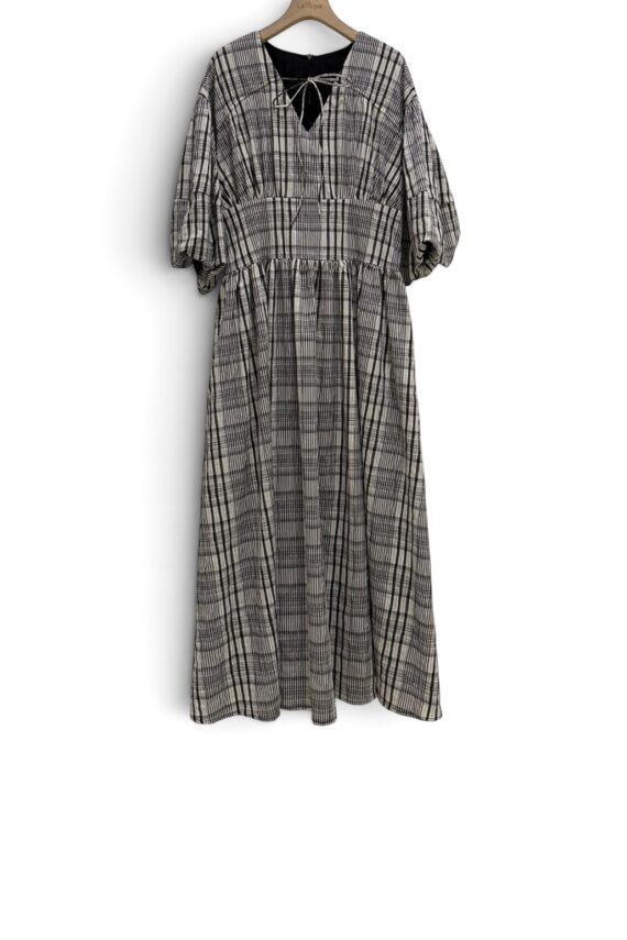 38693 PLAID DRESS