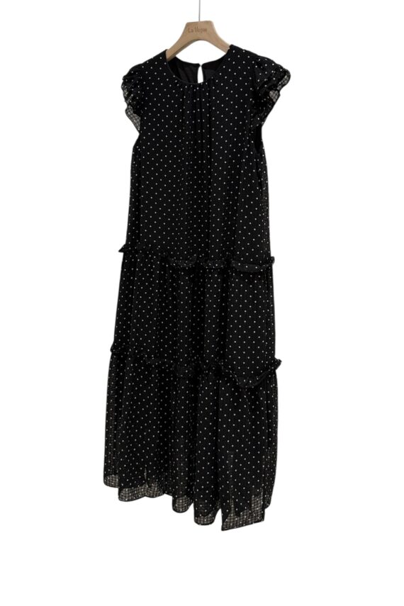 38655 ROMANTIC POLKA DOT DRESS