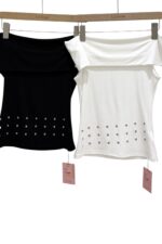 38687 SIMPLE OFF-SHOULDER TOP