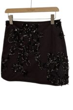38354 SEQUIN MINI SKIRT