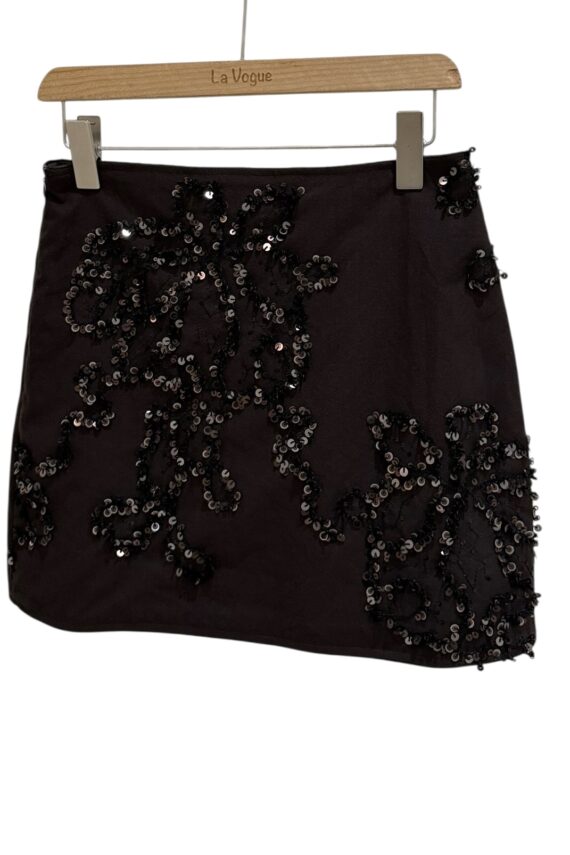 38354 SEQUIN MINI SKIRT