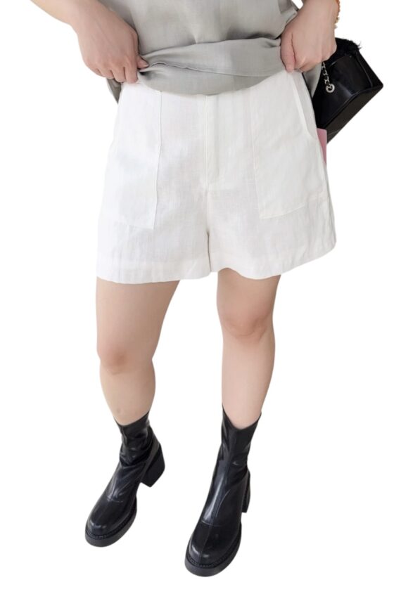 38533 LINEN SHORT PANTS