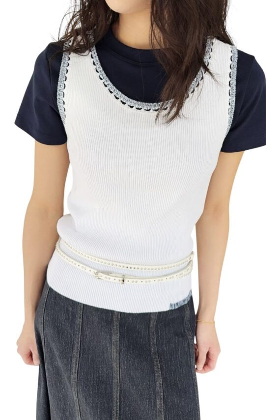 38661 KNITTED VEST