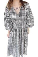38693 PLAID DRESS