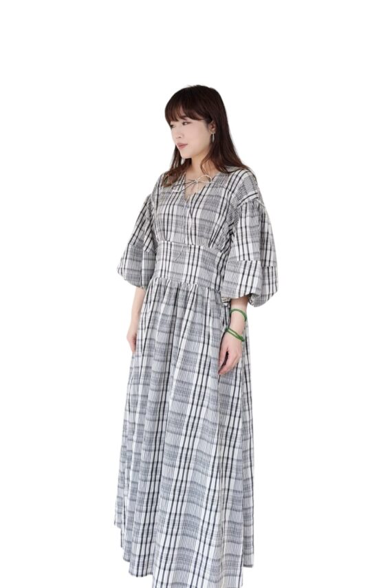 38693 PLAID DRESS
