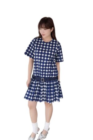 38664 VINTAGE POLKA DOT DRESS