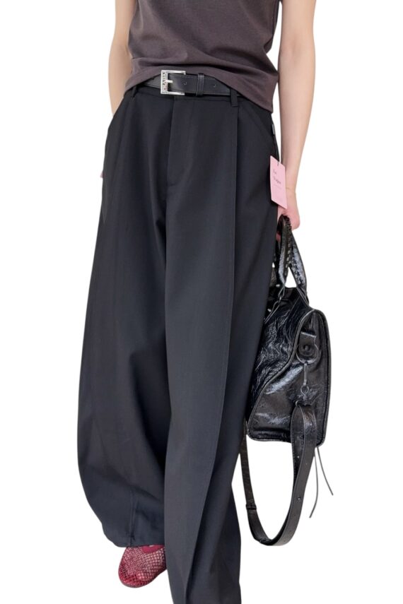 38546 WIDE-LEG SUIT PANTS