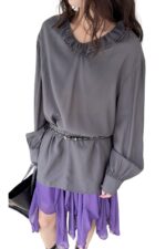38639 SIMPLE LONG SLEEVE TOP