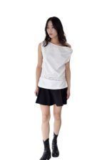 38638 ONE SHOULDER SHIRT TOP