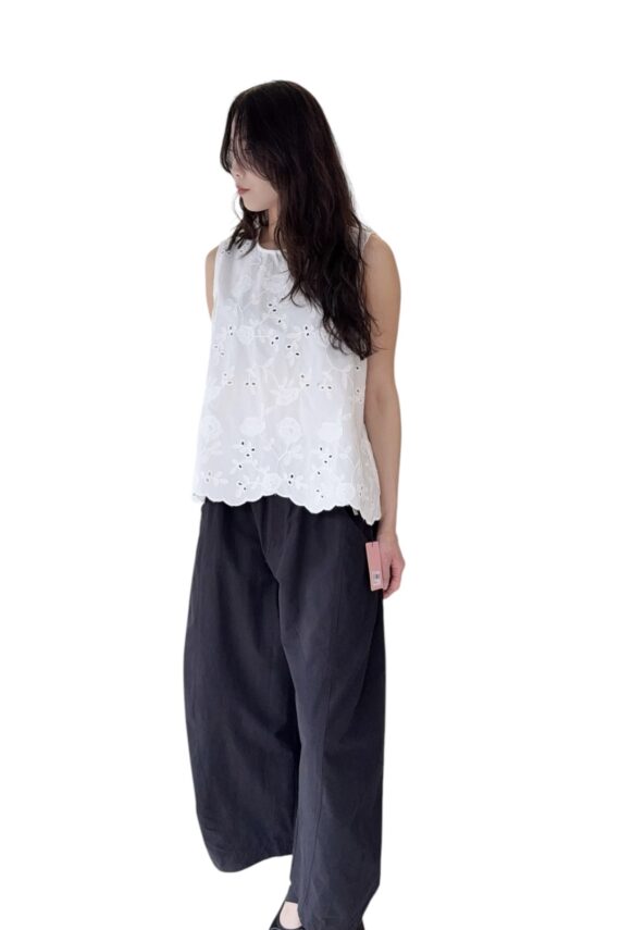 38719 CASUAL BARREL PANTS