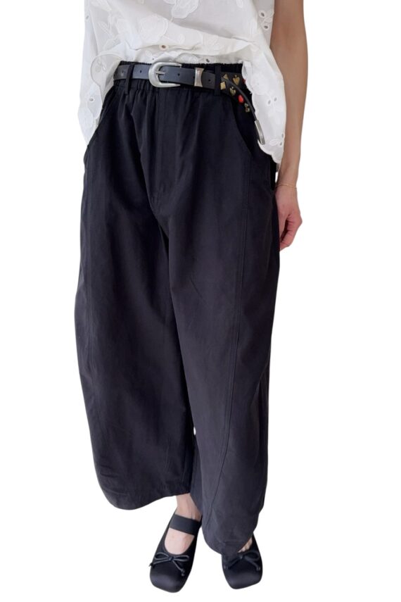 38719 CASUAL BARREL PANTS