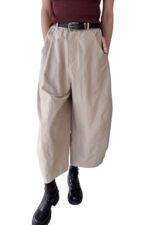 38719 CASUAL BARREL PANTS