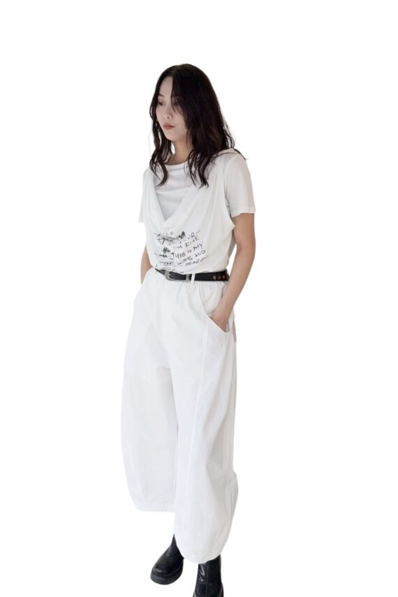 38719 CASUAL BARREL PANTS