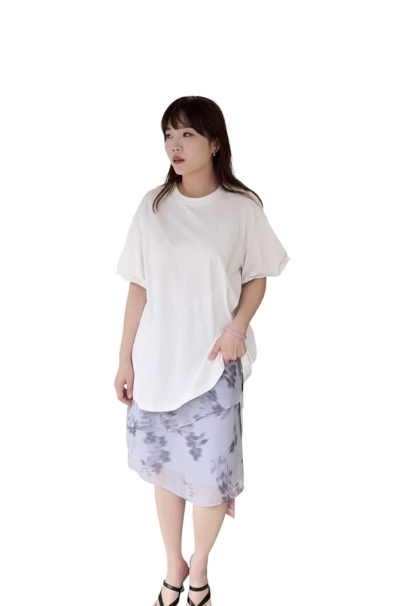 38730 FLORAL SKIRT