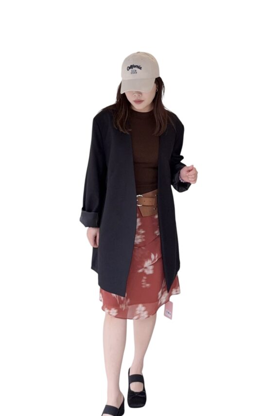38730 FLORAL SKIRT