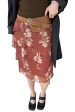 38730 FLORAL SKIRT