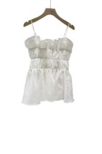 38791 RUFFLE TRIM CAMI TOP