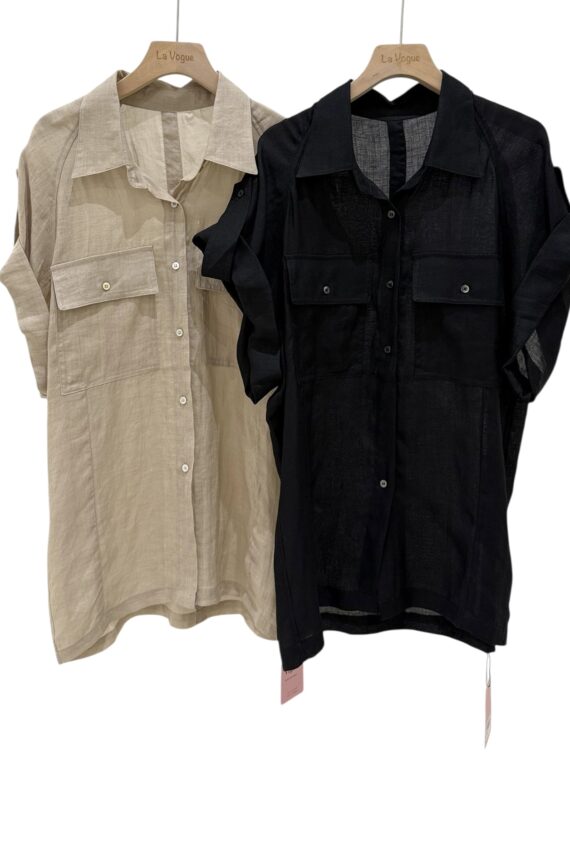 38804 LINEN SHIRT TOP