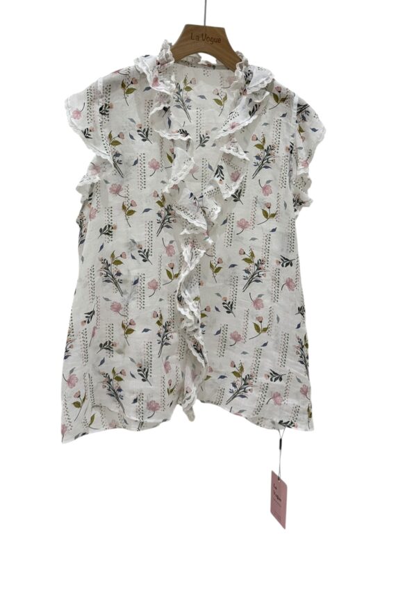 38675 FLORAL TOP