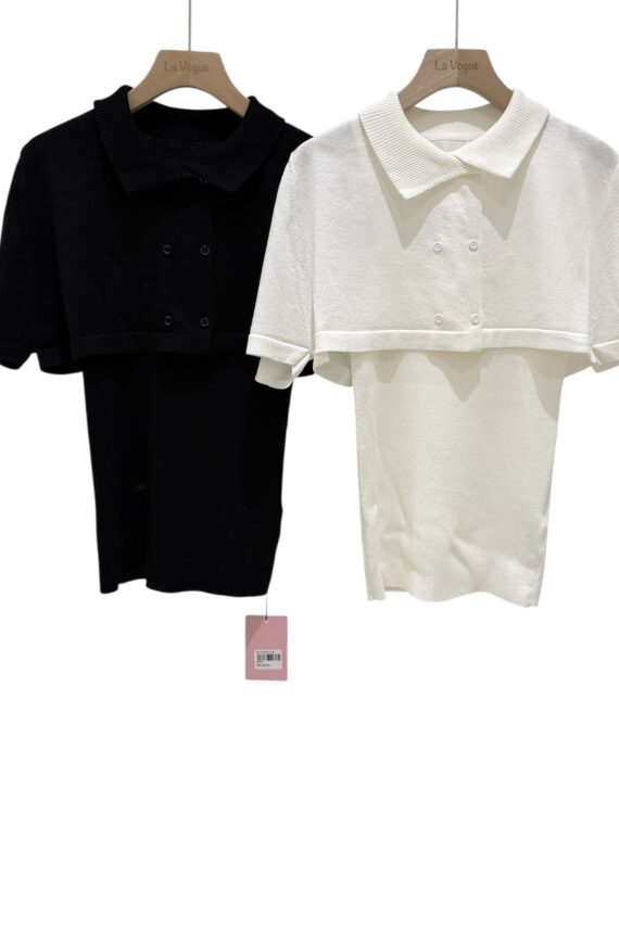 38787 TWO-PIECE KNIT TOP