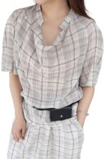 38845 PLAID SET SKIRT