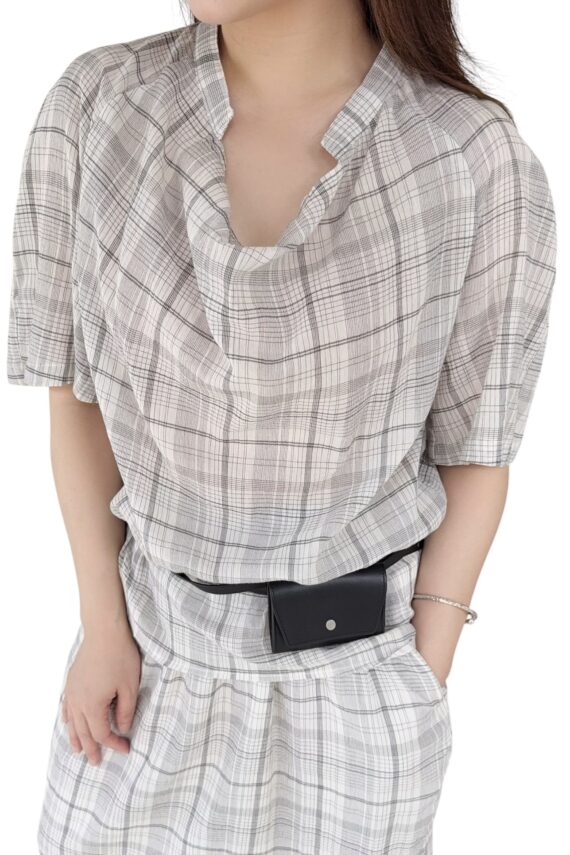 38845 PLAID SET SKIRT