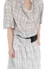 38845 PLAID SET SKIRT