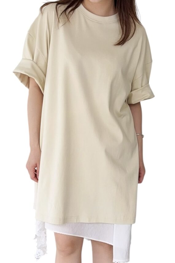 38877 OVER SIZE LONG TEE