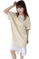 38877 OVER SIZE LONG TEE