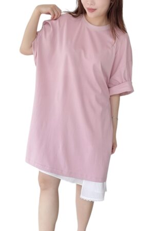 38877 OVER SIZE LONG TEE