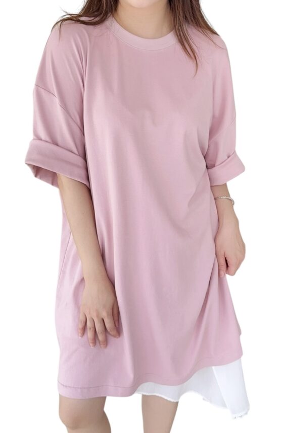 38877 OVER SIZE LONG TEE