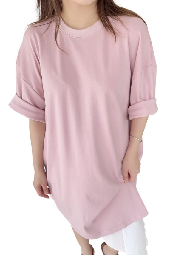 38877 OVER SIZE LONG TEE