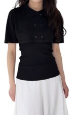 38787 TWO-PIECE KNIT TOP