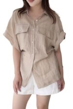 38804 LINEN SHIRT TOP