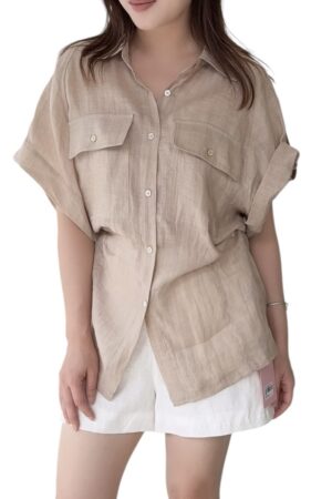 38804 LINEN SHIRT TOP