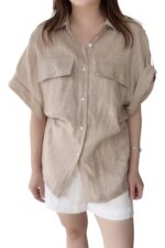 38804 LINEN SHIRT TOP