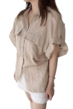 38804 LINEN SHIRT TOP
