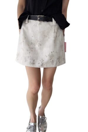 38732 ROSE DENIM SHORT SKIRT