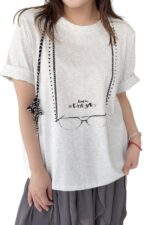 38701 CASUAL LETTER TEE