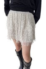 38728 POLKA DOT SHORT SKIRT