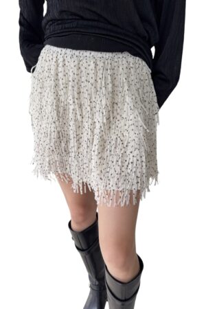 38728 POLKA DOT SHORT SKIRT