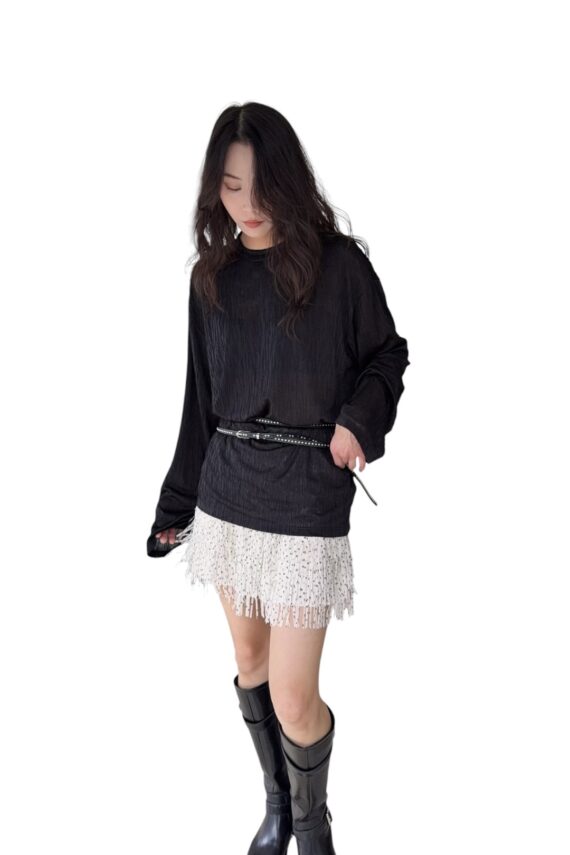 38728 POLKA DOT SHORT SKIRT