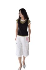 38782 FAKE-TWO-PIECE TEE