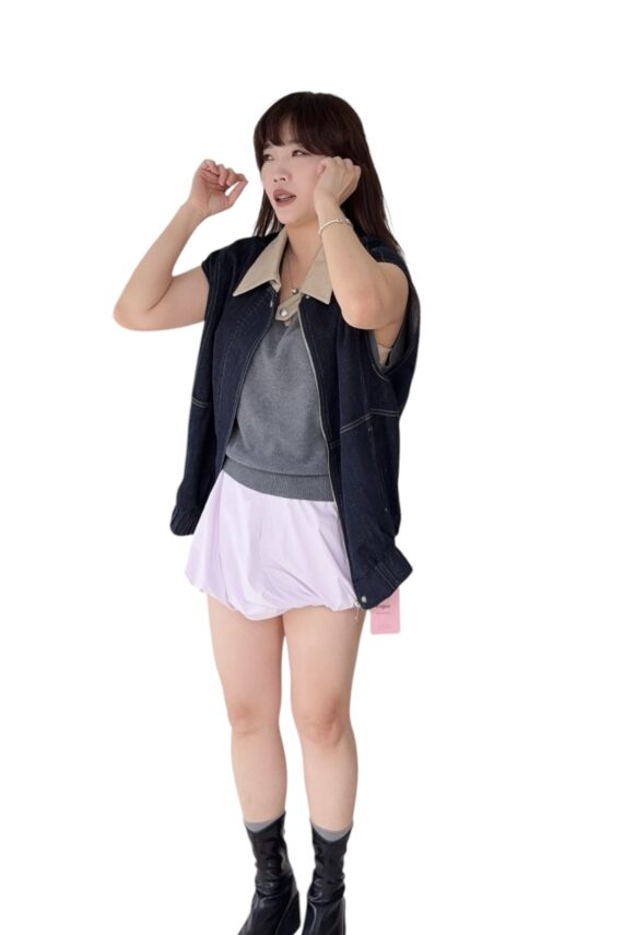 38764 BUBBLE MINI SKIRT