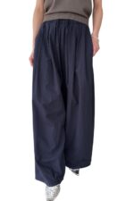 38736 ELASTIC WAIST CASUAL LONG PANTS