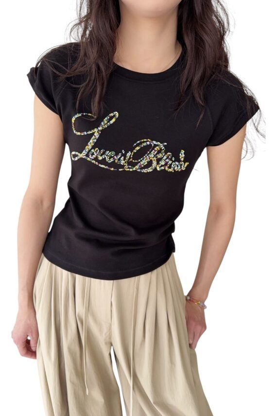 38677 LETTER SHORT TOP