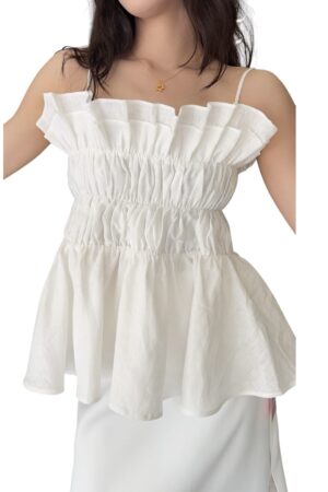 38791 RUFFLE TRIM CAMI TOP