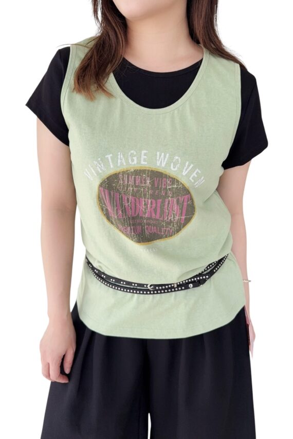 38739 CASUAL VEST TOP