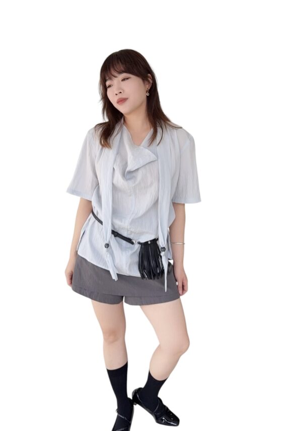 38766 IRREGULAR SHIRT TOP